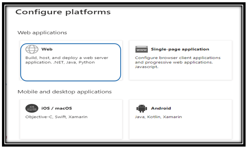 Configure Platform